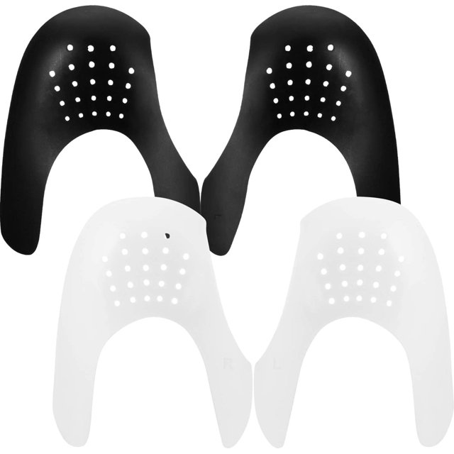 GHSDFBB Shoe Crease Protector,Anti-Wrinkle Shoes Crease Protector, 2 Pairs Shoes Crease Anti Guards Protectors,Shoes Crease Protector Toe Box,Shoes Sneaker Crease Protector,L(7"-12")