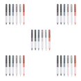 thumbnail image 3 of bedienty 6 Pcs/ensemble Stylo à Encre Gel Rétractable à Séchage Rapide Expérience d'Écriture Fluide et Fiable Format de Poche Multicolore 5Ensemble, 3 of 6