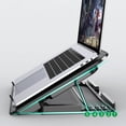 thumbnail image 4 of Laptop Laptop Cooling Pad Five Level Angle Adjustment Quick Cooling Low Noise Laptop Computer Radiator Stand, 4 of 7