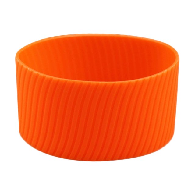 RXIRUCGD Étui en Silicones pour Tasses Réutilisable Résistant à la Chaleur Étui Protecteur pour Tasse Étui en Silicone pour Verres Isolés Bouteille de Protection