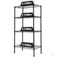 thumbnail image 1 of 4 Tier Steel Storage Storage Shelves, Shelving Unit, 440LBS Weight Capacity, 23.6"W x 13.7"D x 47"H Garage Tool Storage Rack Adjustable Wire Organizer Shelf, 1 of 8