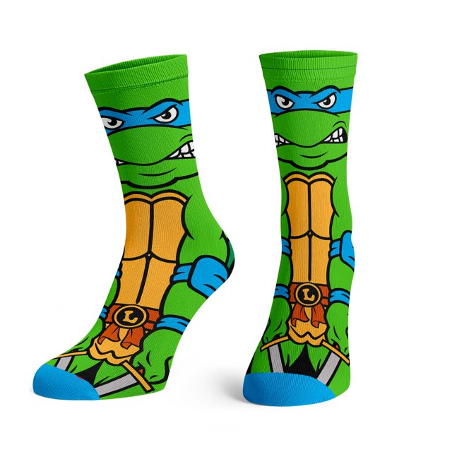 Les Tortues Ninja Chaussettes Montantes pour Hommes Leonardo Animigos