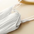 thumbnail image 4 of Xuniizn Robes de Maternité pour Femmes, Robe Midi d'Allaitement à Bretelles, Décontractée, Douce, Sans Manches, Couleur Unie, Pardessus, Robe de Nuit, M-TG, 4 of 6