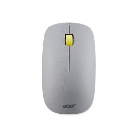 Acer Vero Macaron AMR020 - Mouse - right and left-handed - optical - 3 buttons - wireless - 2.4 GHz - gray - retail