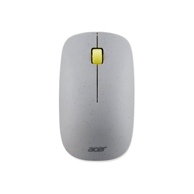 Acer Vero Macaron AMR020 - Mouse - right and left-handed - optical - 3 buttons - wireless - 2.4 GHz - gray - retail