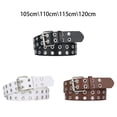 thumbnail image 2 of Decodeary Ceinture Double Boucle Sans Fil en Vrac pour Jeans pour Femmes Style Net Ceinture Fête Punk Épingle Robe Café 115cm 1ensemble, 2 of 6