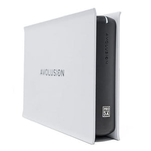 Avolusion PRO-5X Series 8TB USB 30 Disque dur externe de jeu pour PS4 Original, bref & Pro (Blanc)