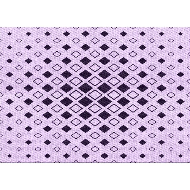 Ahgly Company Tapis d'Intérieur Rectangulaire Transitionnel Lavable à la Machine, Motif Fleur Violet Violet, 2 Pieds x 5 Pieds