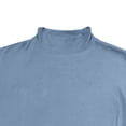 thumbnail image 4 of fatyb Men's Casual Mock Neck Tops Thick Long Sleeve Stretch Pullover Lightweight Thermal Undershirts, 4 of 7