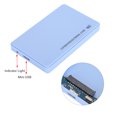 thumbnail image 4 of Tool-free HDD Case External HDD Box Pocket Size Hard Drive Case HDD Case, USB  Case,  for  Maximum 1TB SSD Hard Drive Enclosure HDD, 4 of 7