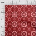 thumbnail image 2 of oneOone Cotton Poplin Red Fabric Geometric Sewing Craft Projects Fabric Prints By Yard 56 Inch Wide, 2 of 4