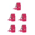 thumbnail image 1 of Youkk Stylish And Convenient Unisex Shoulder Bag Spacious And Durable Suitable Rose Red 5Set, 1 of 6