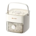 thumbnail image 2 of axGear Ice Cube Maker Box Portable Storage Tray with Cover, 2 of 8