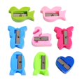 thumbnail image 2 of ZZkhGO Adorable Macaron Colored Pencil Sharpener, 8-Pack Random Style Manual Sharpener with Safe Carbon Steel Blade, Compact School Supplies for Kids Classroom Travel, 2 of 7