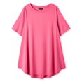thumbnail image 1 of T-shirt à encolure bateau Lane Bryant Plus pour femmes, 1 of 2