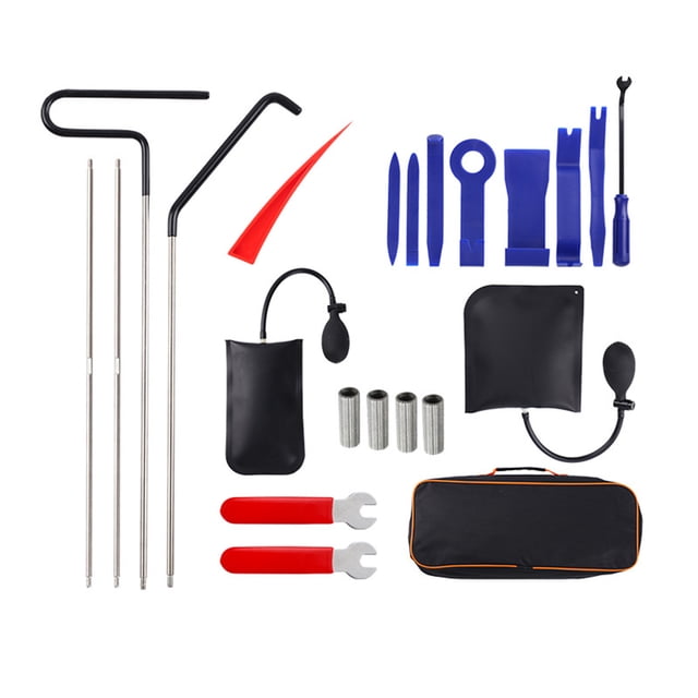 Cameland Hardware Tools Car Audio Repair and Disassembly Auxiliary Emergency Tool Kit Window Glass Positioning Wedge Pump Combination