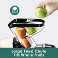 thumbnail image 2 of Fretta Juicer Machine, Slow Masticating Juicers, Juicer Machines Vegetable and Fruit, Juice Maker,Easy to Clean Cold Press Juicer, BPA-Free(Cream White), 2 of 7