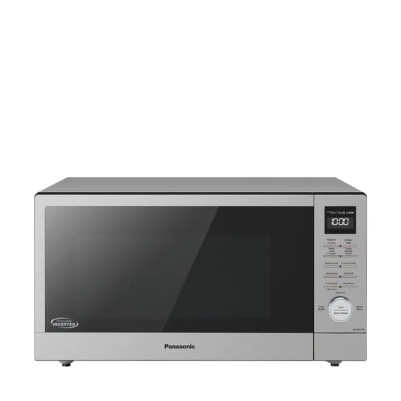 Open Box – Panasonic NN-SD77PS 1.6 Cu. Ft. Cyclonic Wave Inverter Countertop Microwave Oven, 1250W, Stainless Steel