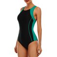 thumbnail image 4 of Beautyin Women's One Piece Athletic Racerback Swimsuit Slimming Bathing Suit, 4 of 5