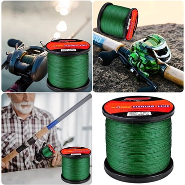 BKER 4 Braided 300 Strong Horse Fishing Line Braided Strong Horse Fishing Line Does Not Fade Color Rock Fishing Sea Fishing Special Main Line Green
