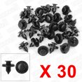 thumbnail image 4 of 30 Pcs Car Plastic Rivets Fastener Bumper Fender Push Clips 8mm for Nissan, 4 of 4