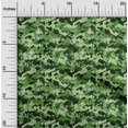 thumbnail image 2 of oneOone Rayon Green Fabric Abstract Sewing Material Print Fabric By The Yard 56 Inch Wide, 2 of 4