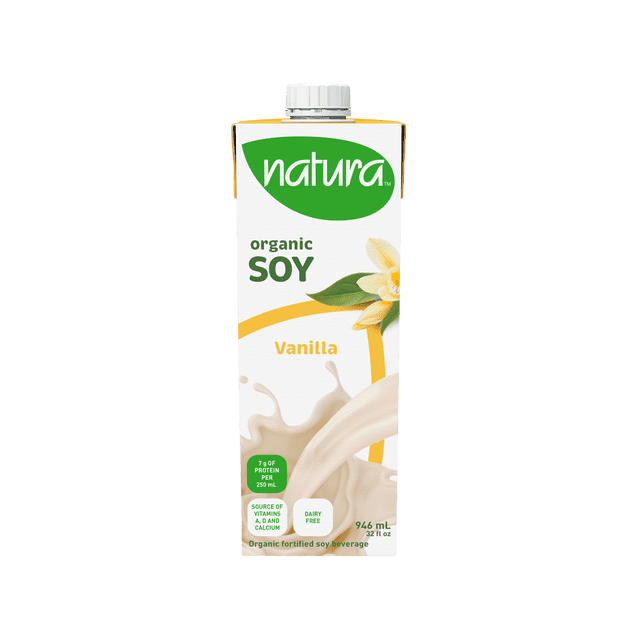 Natura, Organic Vanilla Soy Beverage 946ml