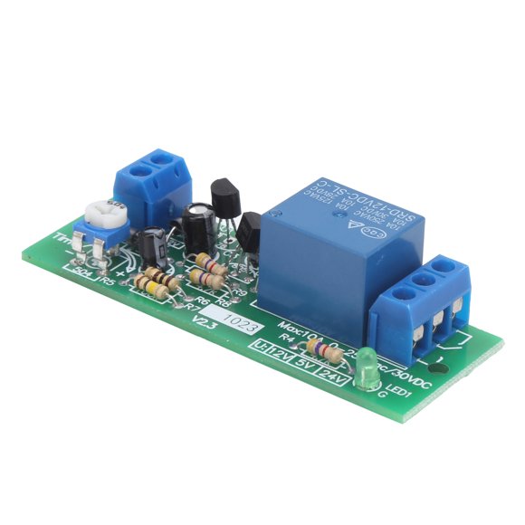 Time Delay Relay, Delay Switch 0-10 Minutes Time Relay Module  Timer 70 X 26mm with 64mm Hole Distance for Various Electronic Equipment