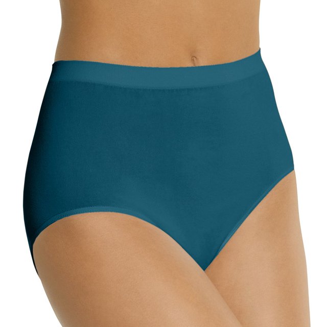 Bali Comfort Revolution Womens Microfiber Seamless Brief - Best-Seller, 6/7
