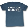 thumbnail image 1 of Bill and Ted Partay! T-Shirt pour Adulte Bleu Marine Chiné, 1 of 1