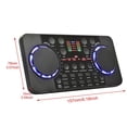 thumbnail image 3 of pitrice V300 USB External Sound Card PC Voice Change Audio Mixer Mobile Phone Sound Effects Black Computer Blue-Tooth Pairing Multifunctional for Phone PC, 3 of 9