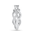 thumbnail image 2 of 1/2Ct Vintage Infinity Diamond Engagement Ring 14K White Gold, 2 of 4