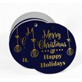 thumbnail image 2 of Inkdotpot Gold Foil Paper Hang Tags Merry Christmas & Happy Holiday Favor Tags 100 Pieces, 2 of 6