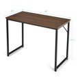 thumbnail image 4 of Costway Computer Desk Writing Workstation Study Laptop Table Home Office Coffee, 4 of 10