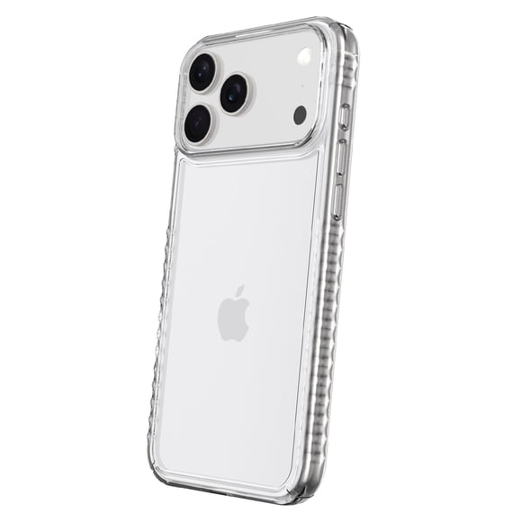 onn Protective Gel Phone Case for iPhone 18 Pro / 17 Pro - Clear