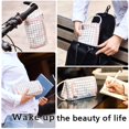 thumbnail image 4 of Grande Capacité Pochette de Rangement en Toile Colorée Porte-Stylo Trousse Simple pour Papeterie pour Collège Bureau Étudiant Fille Femme Adulte Adolescent Cadeau, 4 of 4