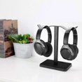 thumbnail image 2 of Dual desktop aluminum alloy headphone stand, 2 of 3