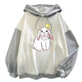 thumbnail image 1 of Cathalem Womens Fall Fashion Hoodies Pullover Sweaters Fall Outfits 2024 Winter Clothes,Gray M, 1 of 3