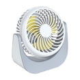 thumbnail image 1 of EGNMCR Fan Desktop Small Fan Rechargeable Desktop Fan Portable Office Student Dormitory Home Mini Fan Mute Small fan, 1 of 6