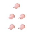 thumbnail image 3 of Thinsony Hip Hop Baseball Cap With Ring Decor For Stylish Look Cotton Ring Baseball Hat Fits All Head Shape Comfortable Semi-ring Pink 5Set, 3 of 6