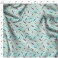 thumbnail image 4 of Soimoi Green polyester Crepe Fabric Dot & Candies Food Printed Fabric 1 Yard 42 Inch Wide, 4 of 6