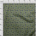 thumbnail image 2 of oneOone Cotton Flex Fabric Leaves & Floral Block Print Sewing Fabric BTY 40 Inch Wide, 2 of 4
