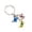Color F, variant on Dripping Pendant Keychain Fashion Bag Charm Keyring Elegant Decorative Accessory For Purse, Color A