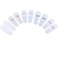 thumbnail image 1 of Chaussons de Fête Confortables, Motif Lettres de Mariée Chaussons Jetables, Exquis pour Mariage, 1 of 8
