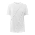 thumbnail image 3 of Plebaso Hauts Décontractés pour Femmes T-Shirts Plissés à Manches Courtes Col Rond Tee Confortable Chemisiers d'Été pour Femmes, 3 of 5