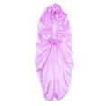 thumbnail image 1 of Miangastore Elastic Band Design Sleep Hat Purple 1Pack 24x11in, 1 of 9