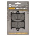 thumbnail image 1 of Niche Front Brake Pad Set for Yamaha YZF R6S Semi-Metallic Motorcycle 519-KPA2381D, 1 of 5