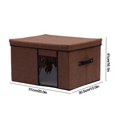 thumbnail image 3 of Yhmxh Washable Perspective Window Fabric Art Treasure Chest For Household Clothes Storage And Miscellaneous Textile Sorting Box Shoe Storage Storage Bins Storage Containers, 3 of 6
