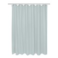 thumbnail image 1 of Rideau de Douche Extra-Long en Tissu Gaufre 100% Coton, Bleu spa., 1 of 1