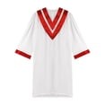 thumbnail image 4 of Rswnyirn Robe d'Église Élégante pour Femmes Hommes Prêtres Luthériens Prédicateurs Robes de Ministre Robe de Soirée Rouge M/160, 4 of 5